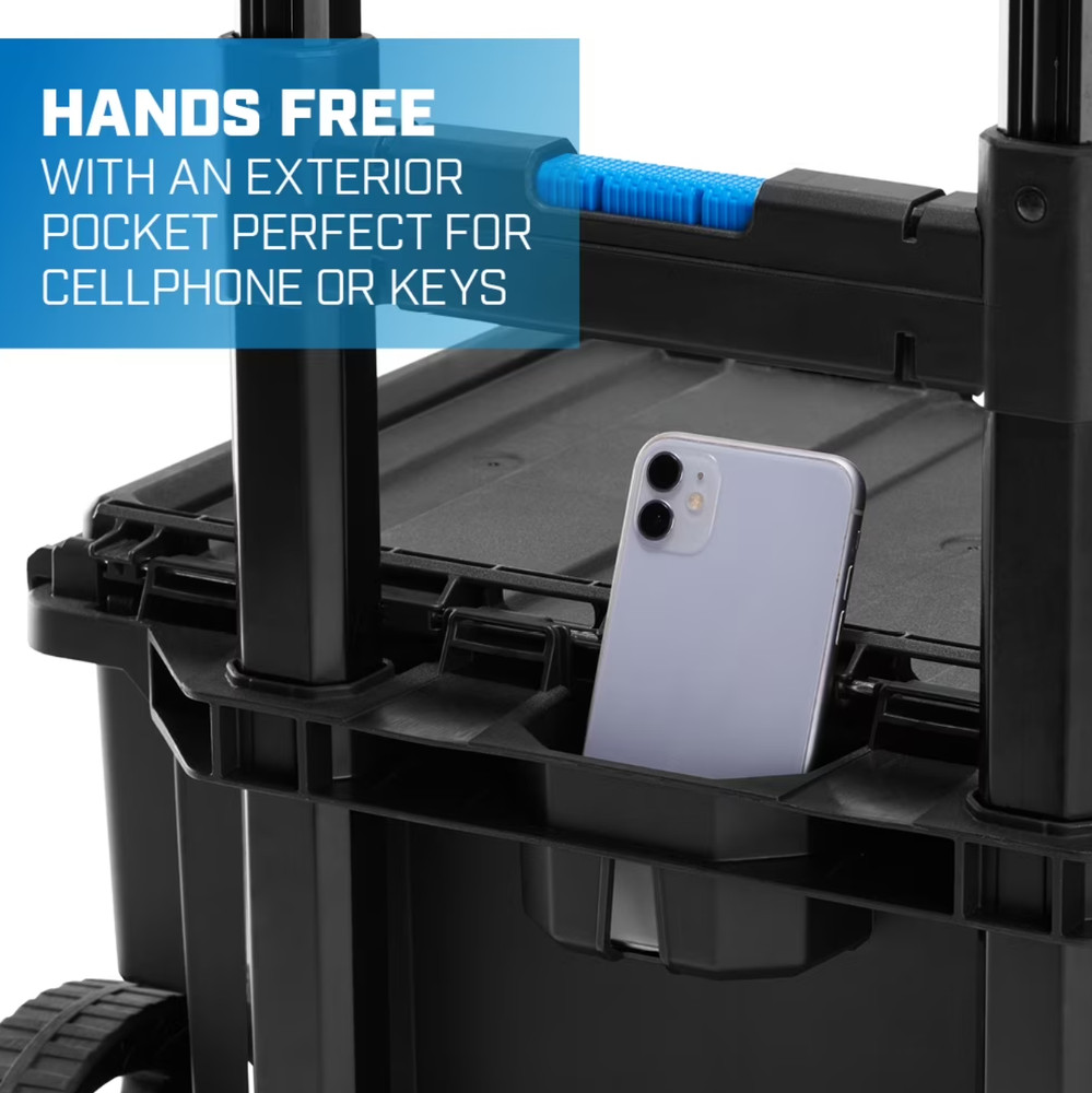 HART Stack Cart, Mobile Tool Box for Hardware Storage, Fits 7 Different Componen