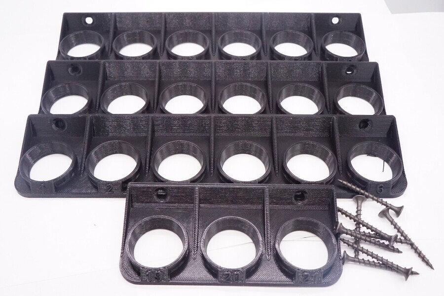 ER-32 Collet Rack Collet Holder *Holds 21 Collets* ER32