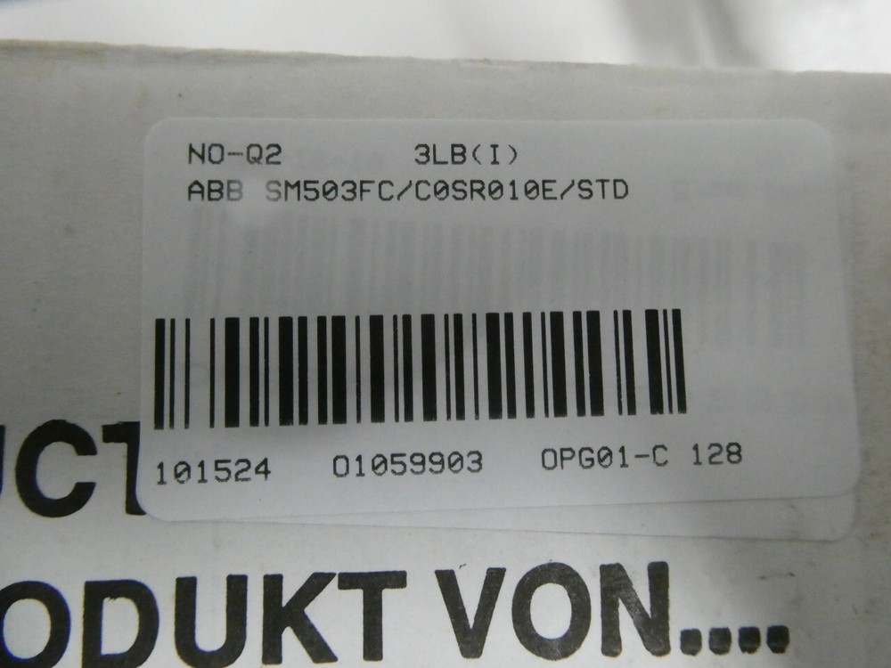 Abb SM503FC/C0SR010E/STD Sm500f Series Videographic Chart Recorder