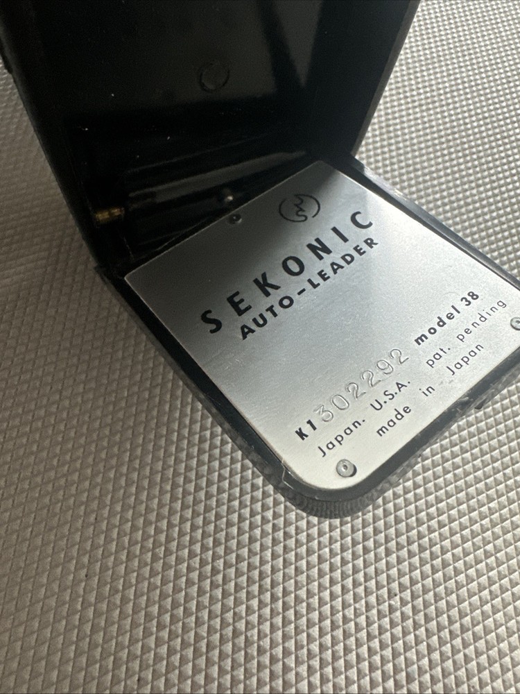 SEKONIC AUTO LEADER MODEL 38 *Read