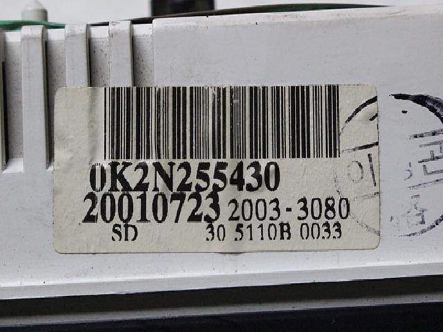 Kia 2001 Instrument Cluster Panel OEM 0K2N255430