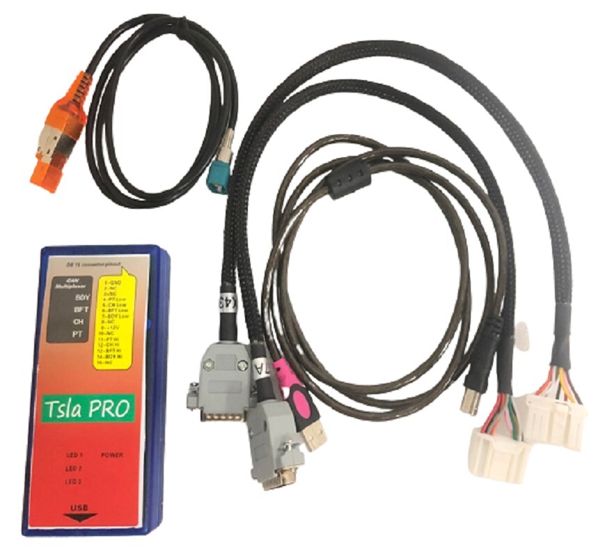 TSLA PRO Diagnostic Scanner and Programming Tool for TESLA S, X, 3