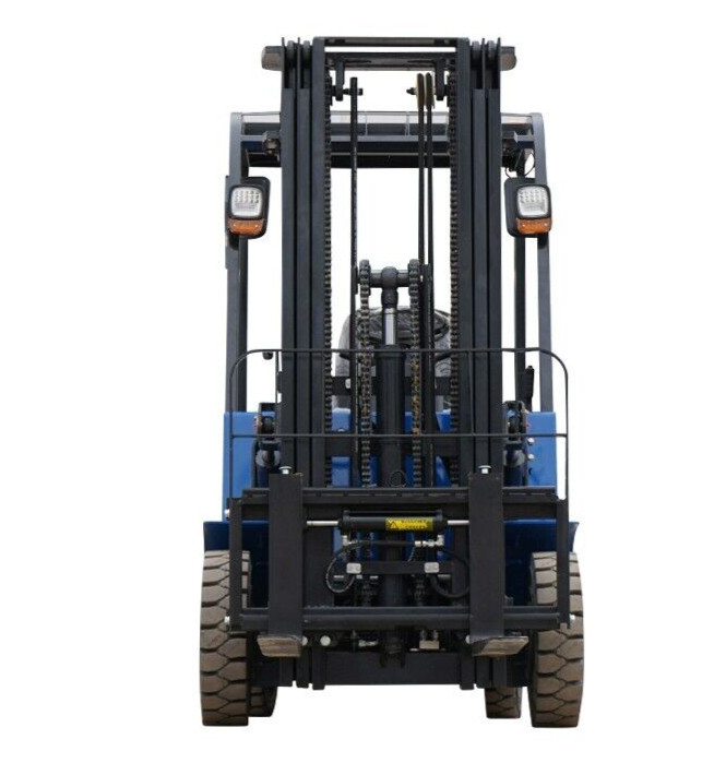 New 2 Ton Rated Capacity TYPHON Electric Forklift Lifter w Side Shift, 3 Stage