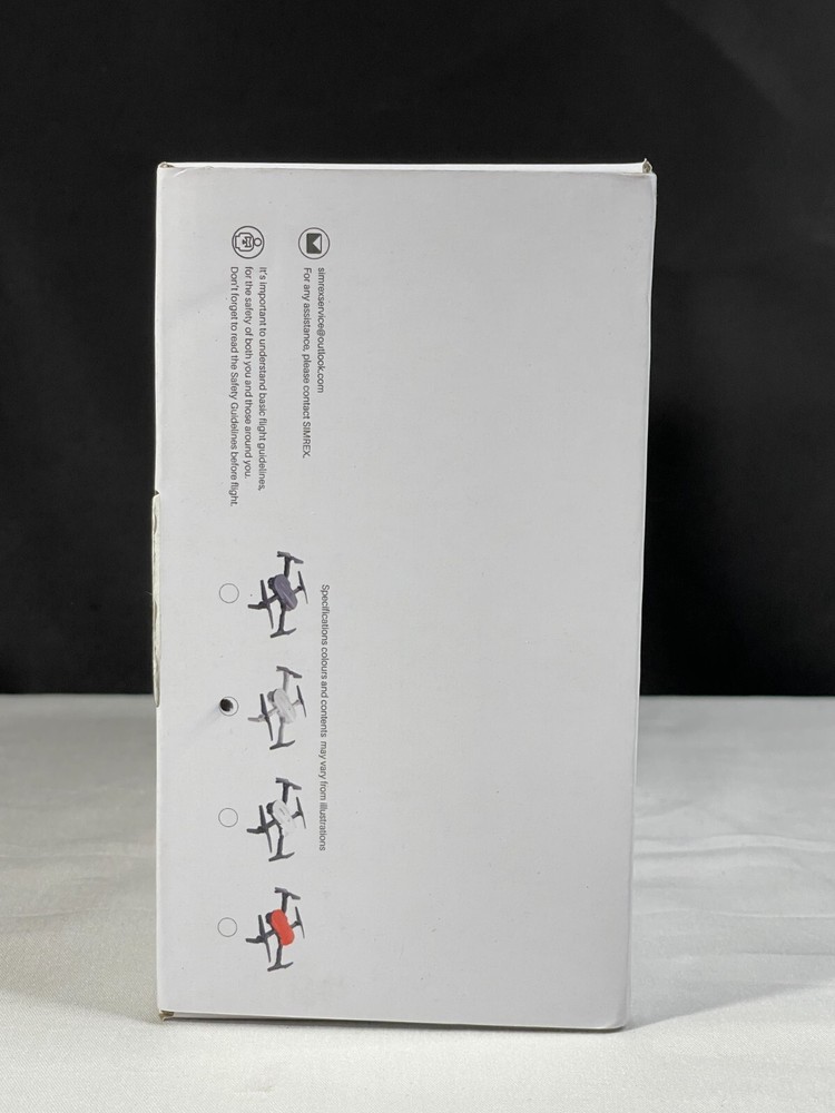 Simrex X800 Gray Adjustable Angle Foldable Quadcopter Drone With Camera Ages 14+