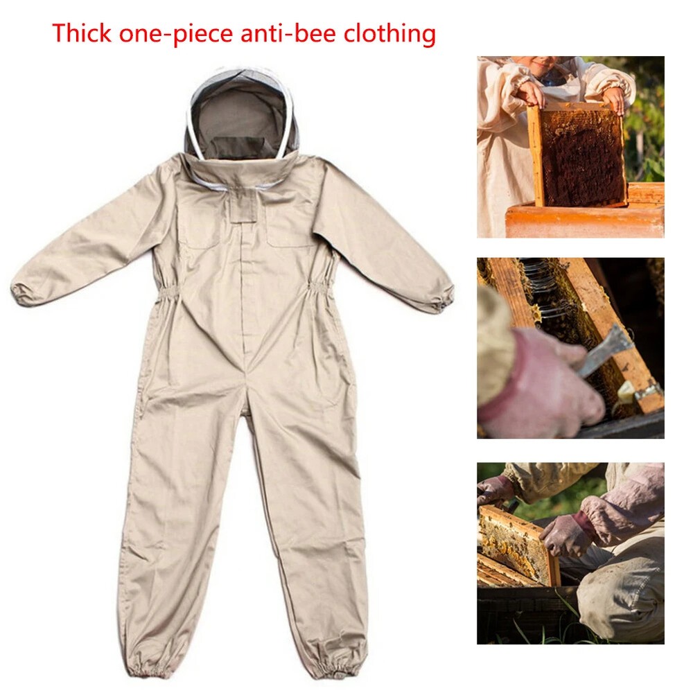 Bee Suit with Gloves Beekeeping Protective Suits Professional Beekeeping Suit