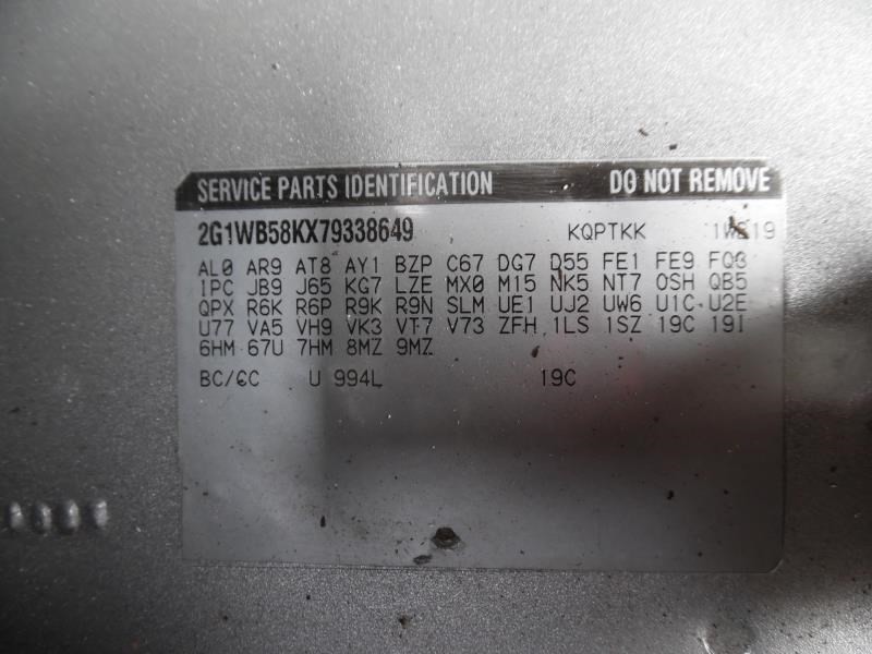 Speedometer Cluster US Opt U2E Fits 07 IMPALA 154037