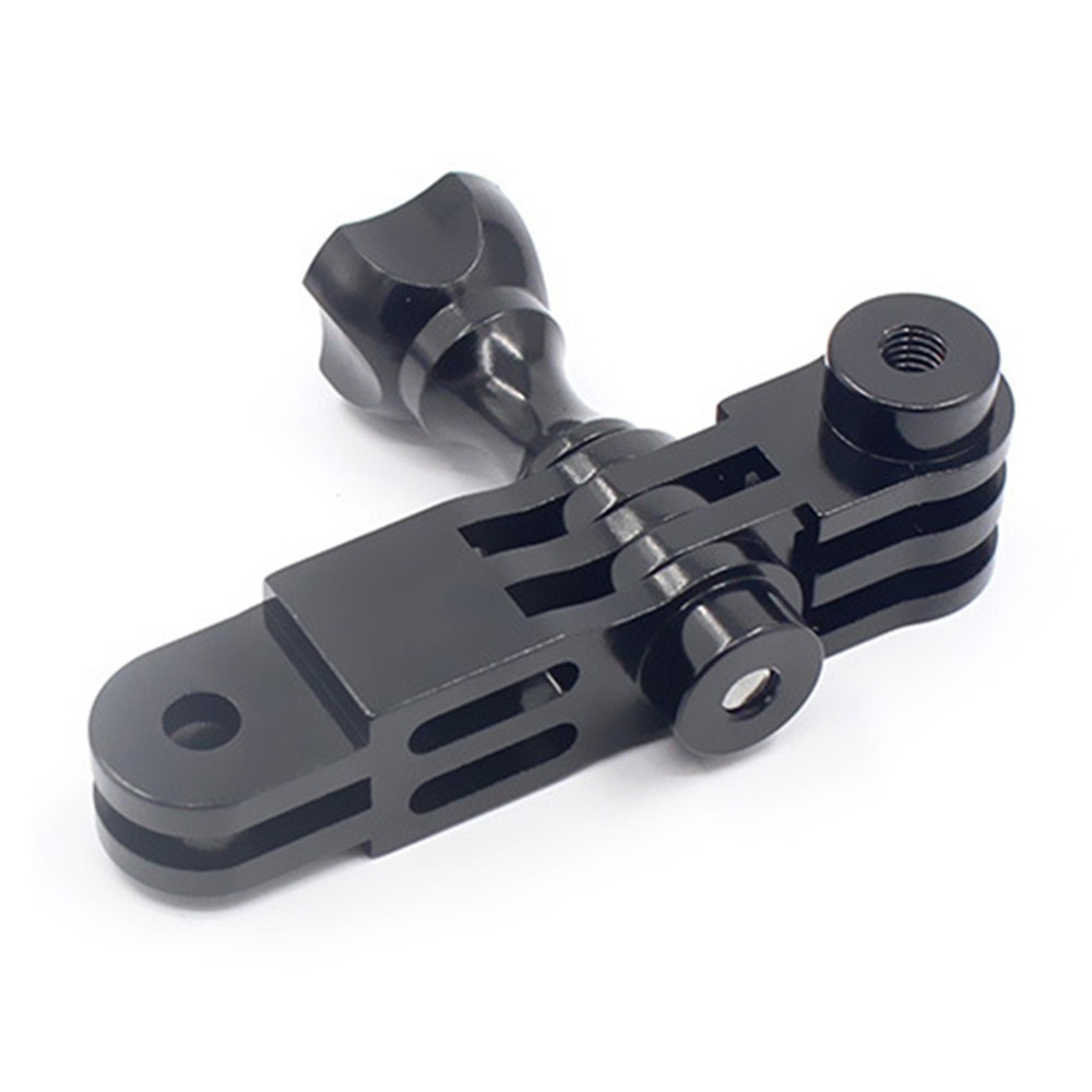 1Pc Black 3 Way Adjustable Extension Pivot Arm Adapter Replace Kit For Gopro
