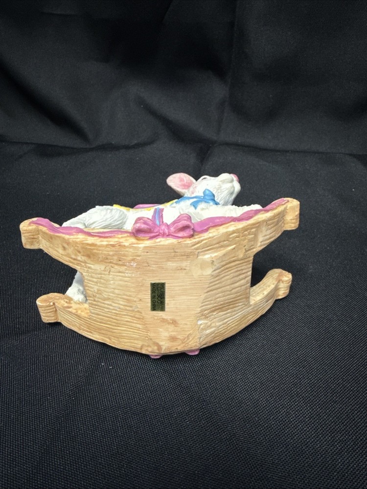 SCC Rocking Bunny Figurine No Box