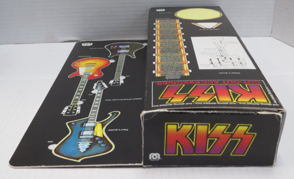 KISS PAUL STANLEY MEGO DOLL & REPRODUCTION BOX AUCOIN 1977