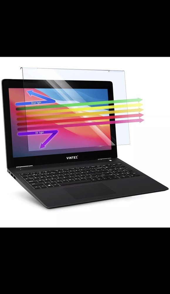 Blue Light Blocking Screen Protector Panel For 15.6 Inch Diagonal Led PC Laptop