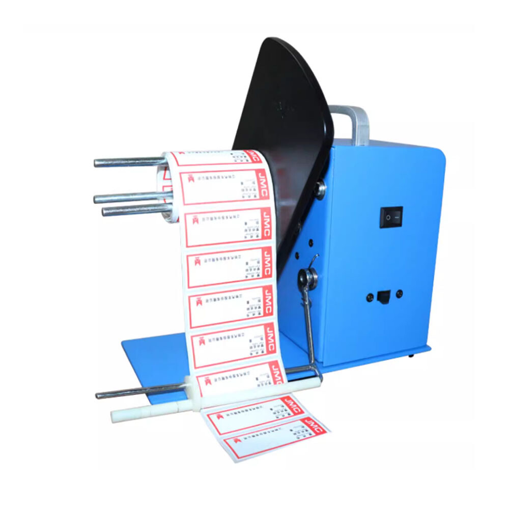 120mm Automatic Label Rewinder Speed Ajustable Bi-Directional Rewinding Machine