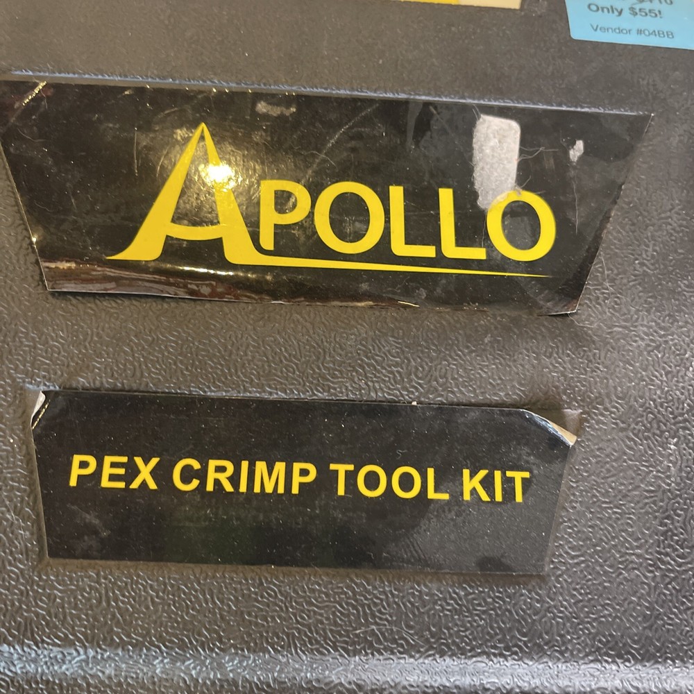 Apollo Pex Crimp Tool Kit 3/4” 1” 3/8” Plumbing Tools