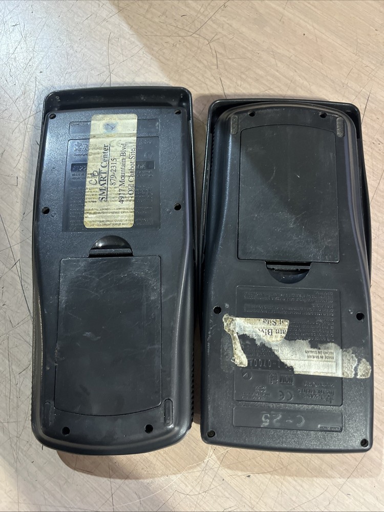 x2 TEXAS INSTRUMENTS TI-83 PLUS GRAPHING CALCULATOR