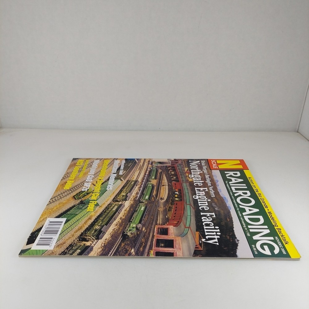 N Scale Railroading Nov Dec 2000 Northgate Engine Facility, Milwaukee Road