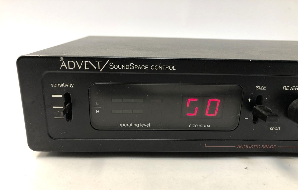 Advent SoundSpace Control 500 Reverb Processor Vintage Audio Effect Unit Tested