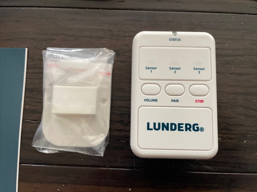 Lunderg Early Alert Bed Alarm System Alarm Pad Wireless Sensor
