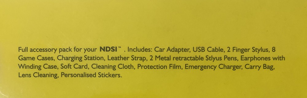 Nintendo DSI 16 Piece Starter Kit