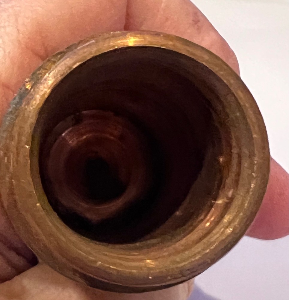 Copper Soldering Iron Tip Threaded 1 1/8" #2