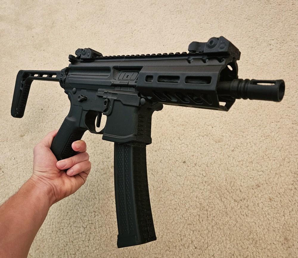 Sig Sauer MPX SMG Prop Gun 1:1 Scale Lifesize