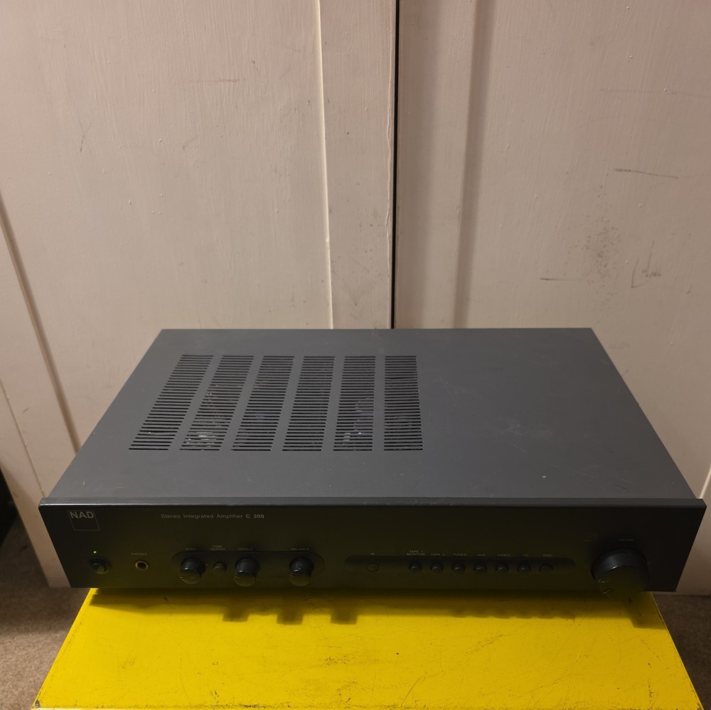 NAD C300 Stereo Integrated Amplifier.