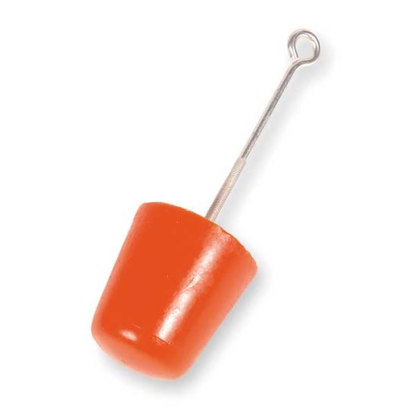 Ultratech 2114 Drain Plug, Orange, 3 In