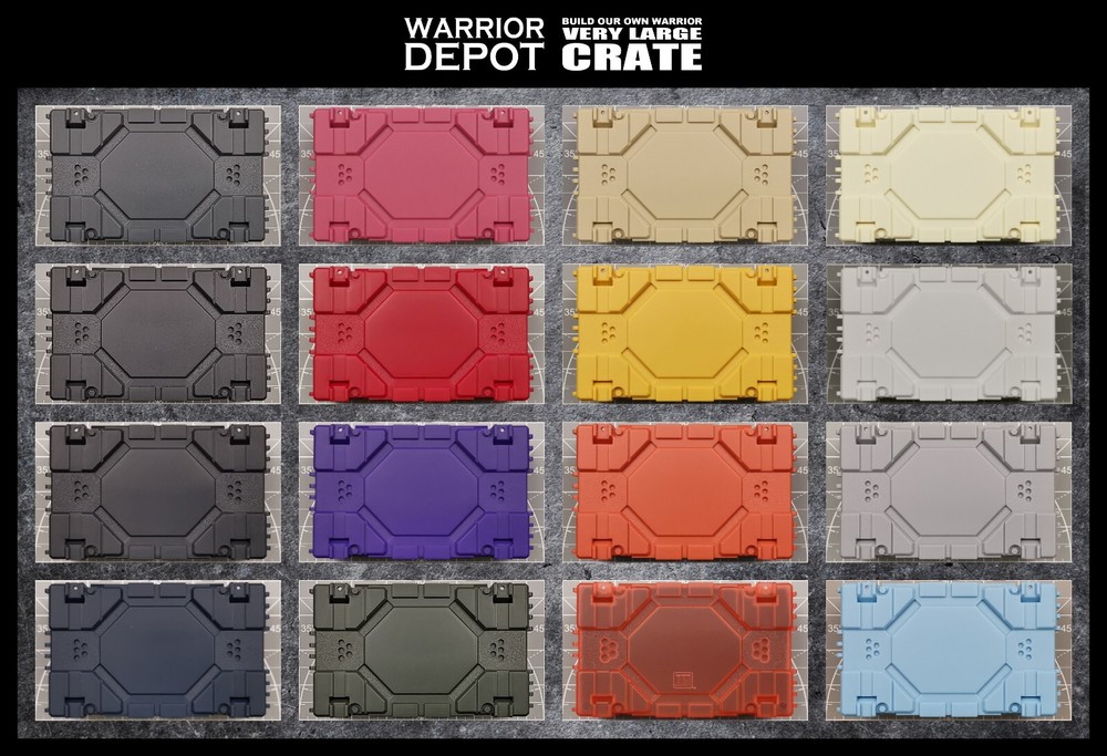 Acid Rain World Diorama Large Crate/Figure Crate - 1/18 3.75" GI Joe