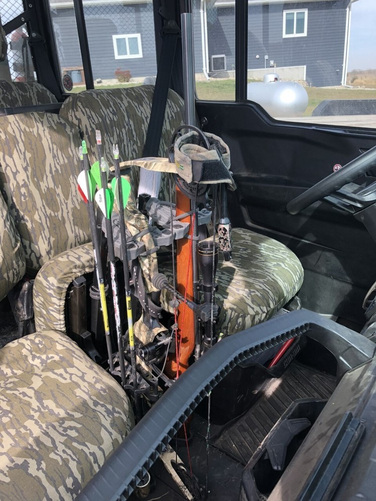Can Am Defender Extendable Gun Rack / Mount - Middle Seat