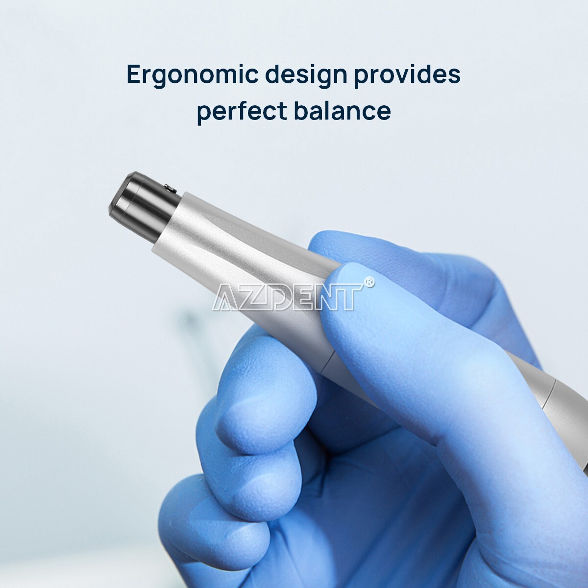 360° Swivel Dental Hygiene Prophy Handpiece Air Motor 4 Holes W/ 4:1 Nose cone