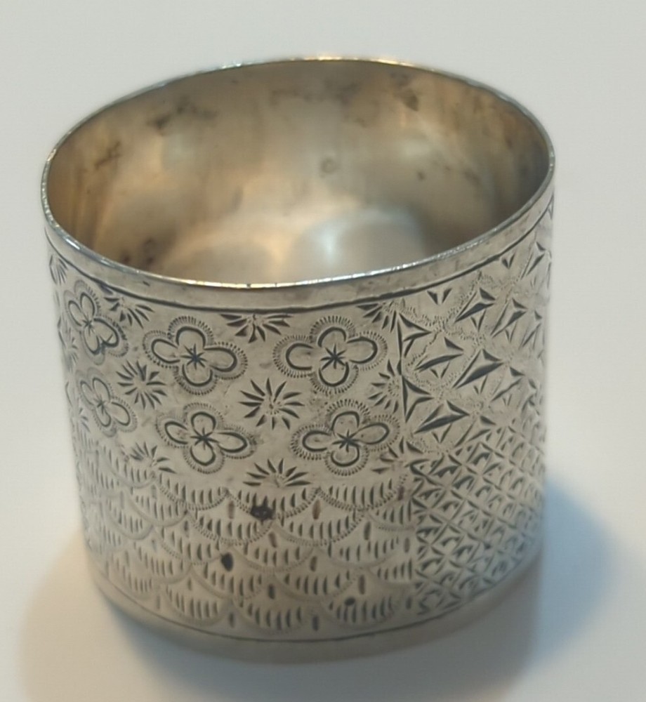 Antique Sterling Napkin Ring No Monograms