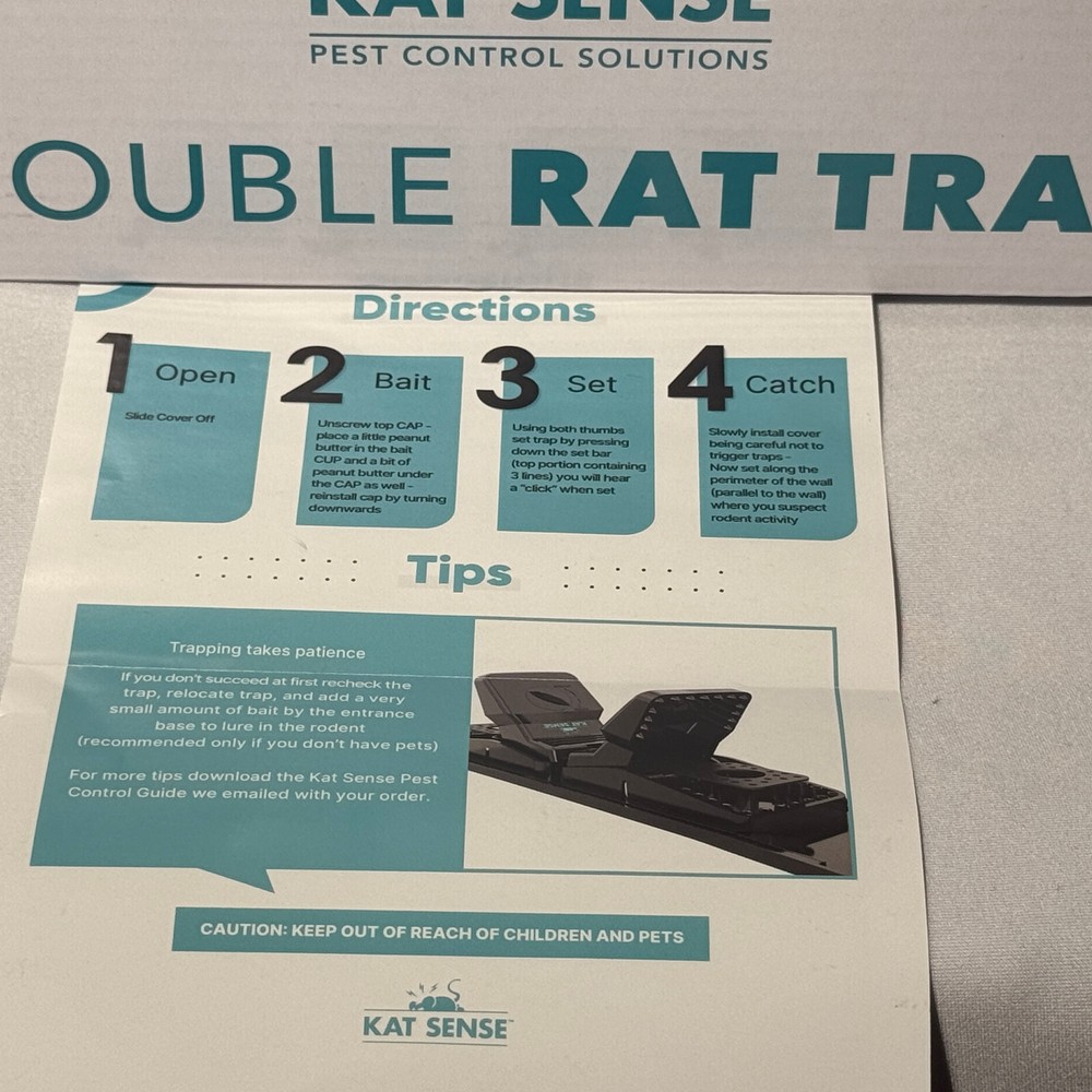 kat sense double rat trap