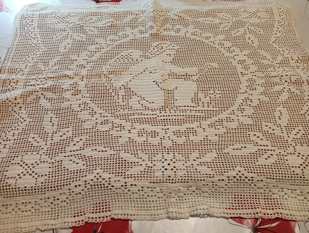 Crochet application for bedspread