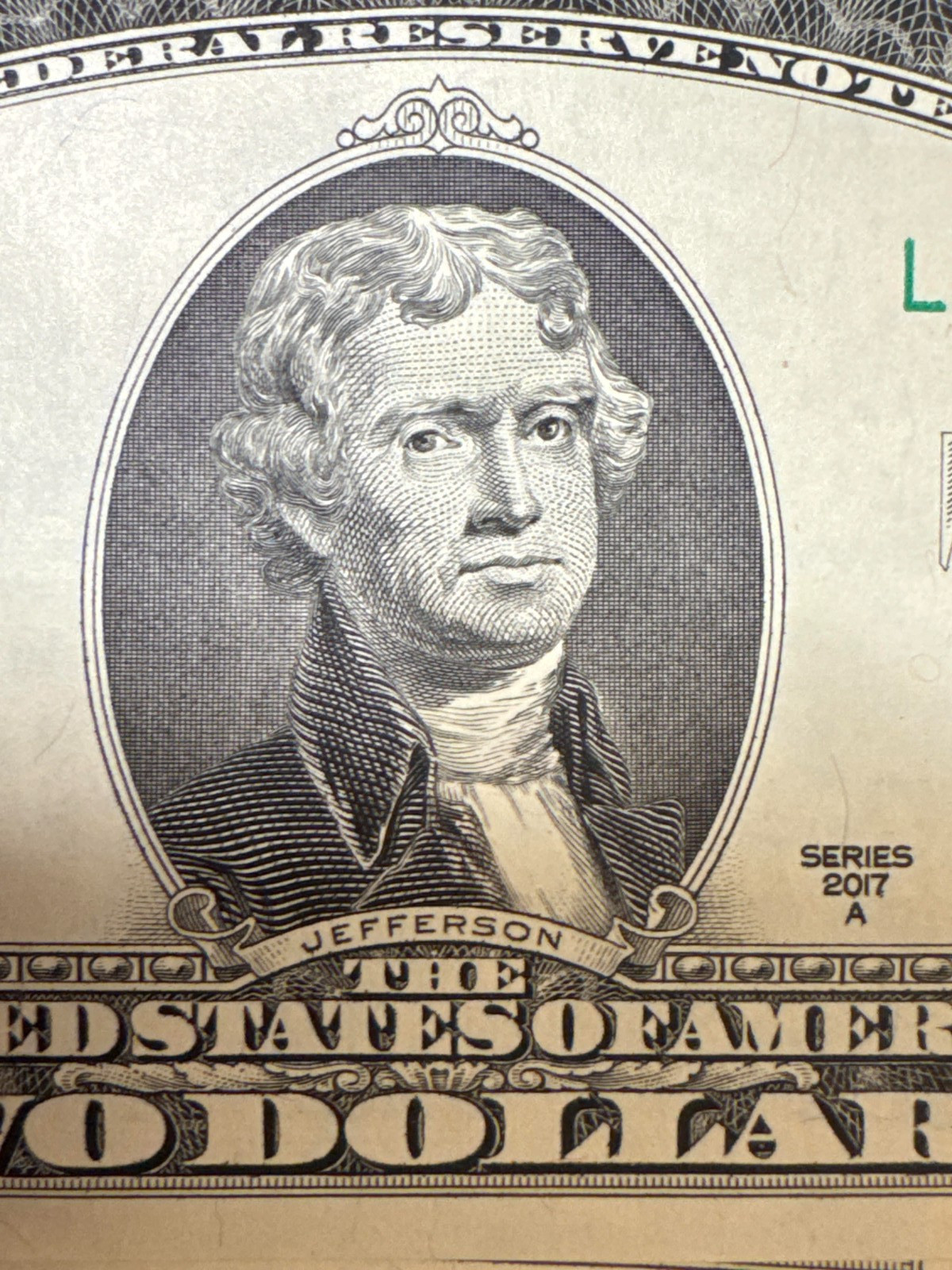 🇺🇸 Pack of 5 NEW UNC $2 Bills 2017 A Consecutive Serials Two Dollar REAL CASH