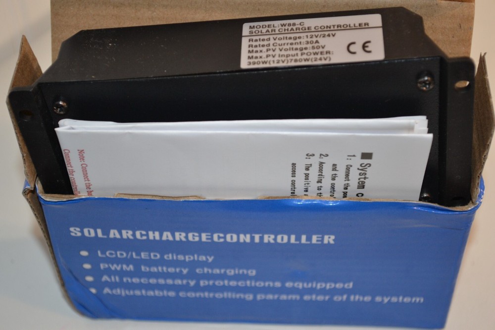 Solar Charge Controller Model W88-C