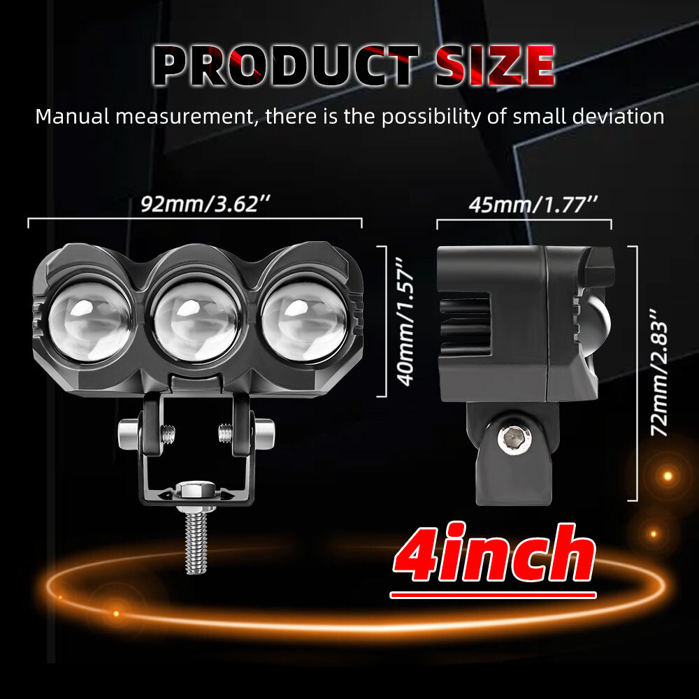 For Kawasaki mule 600 UTV Upper Roof 50" LED Light Bar & 4" Cube Pods + Wire Kit