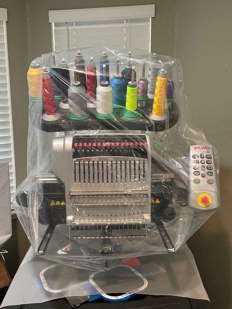 Melco, commercial embroidery machine