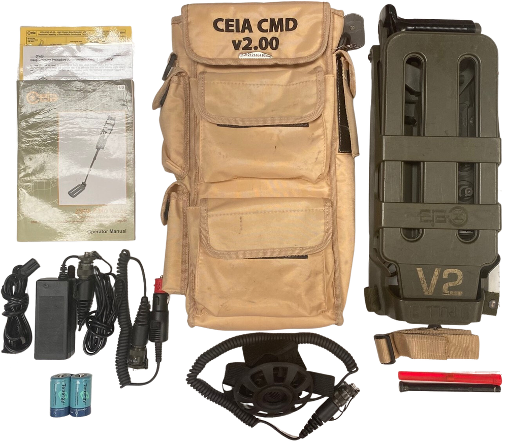 USGI CEIA CMD V2.00 Light Weight Metal Detector