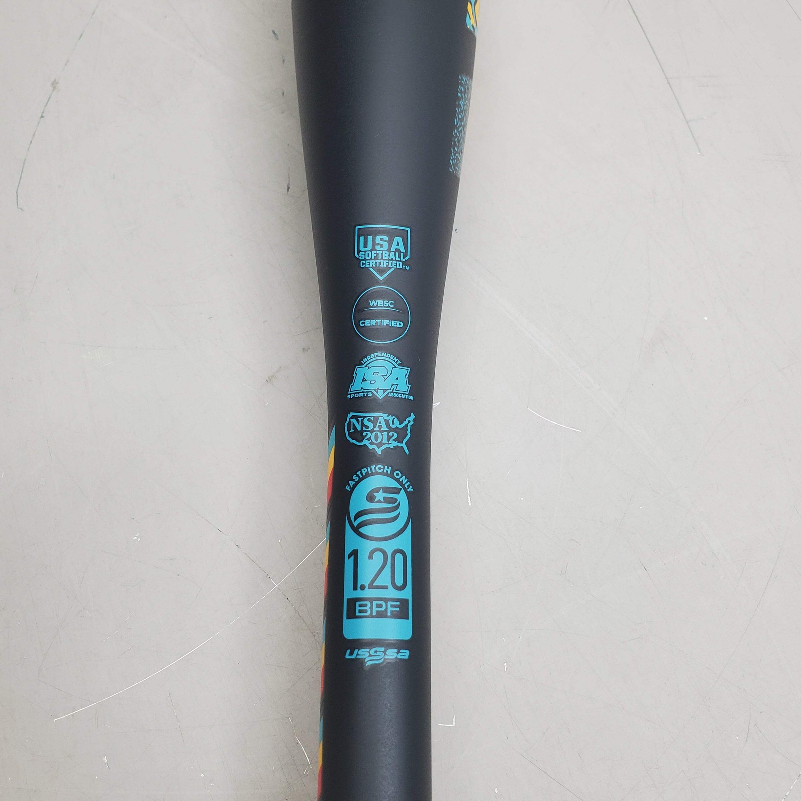 LOUISVILLE SLUGGER Diva Fastpitch Softball Bat 30IN/18.5OZ Black/Multi WBL255201