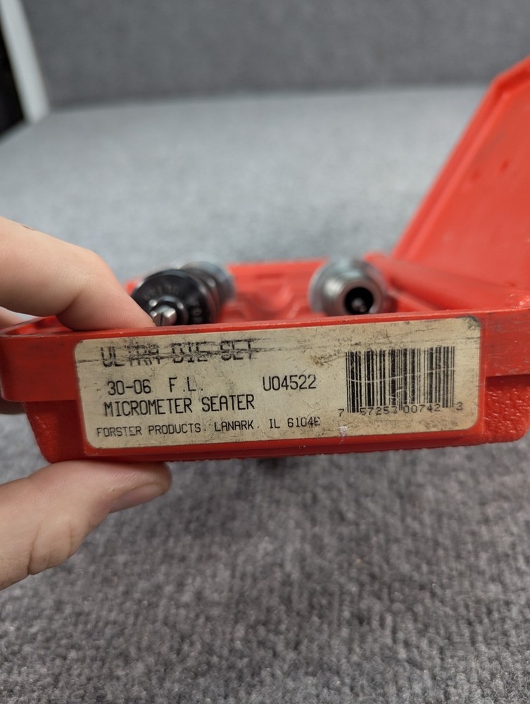 FORSTER 30-06 SPRFLD FL SIZER & SEATER SET