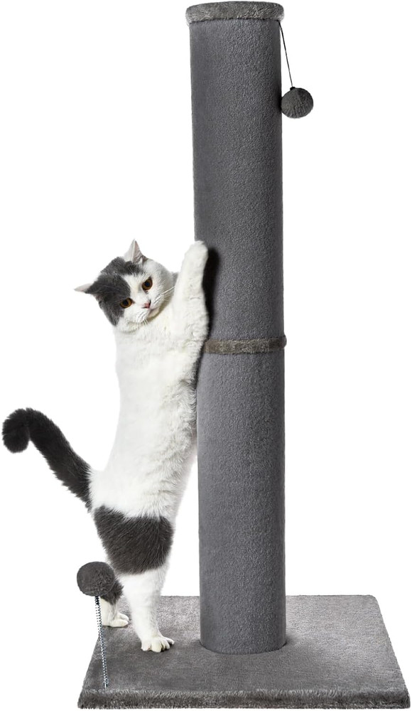 Cat Scratching Post Carpet Scratching Post 41" for Indoor Cats, Tall Cat Scratch