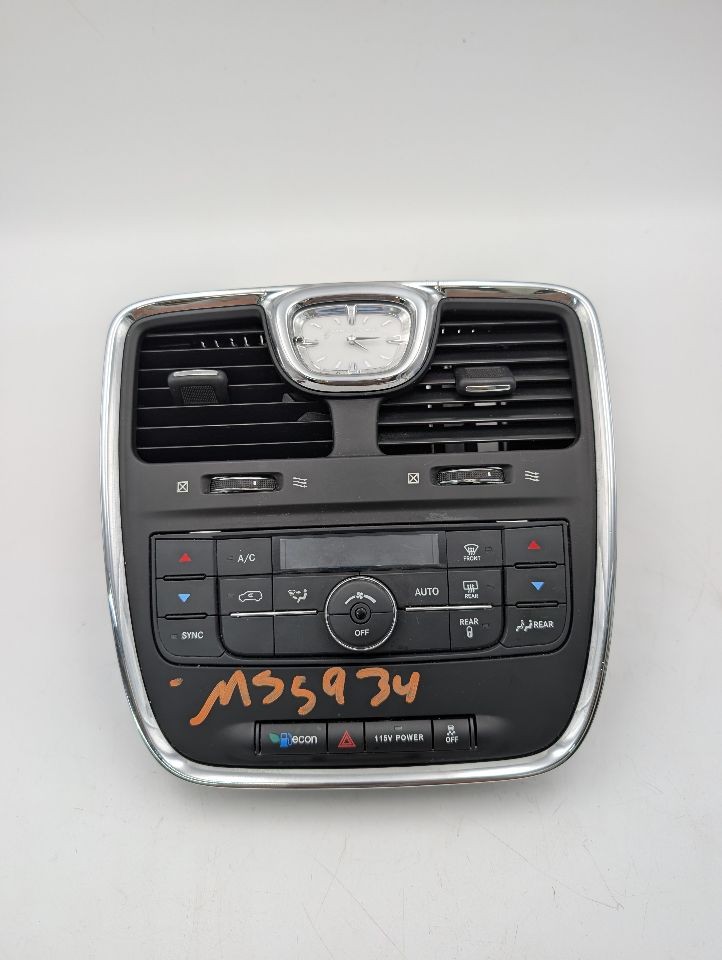Used A/C Selector Switch fits: 2014 Chrysler Town & country AC front dash mounte