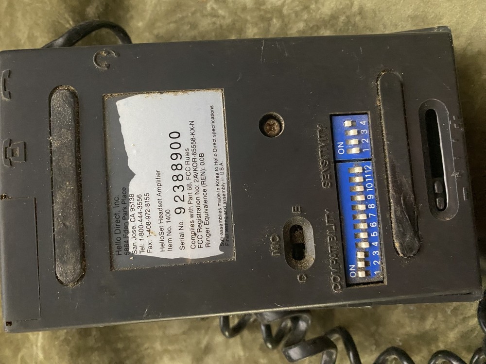 Hello Direct Pro Headset Amplifier 1400