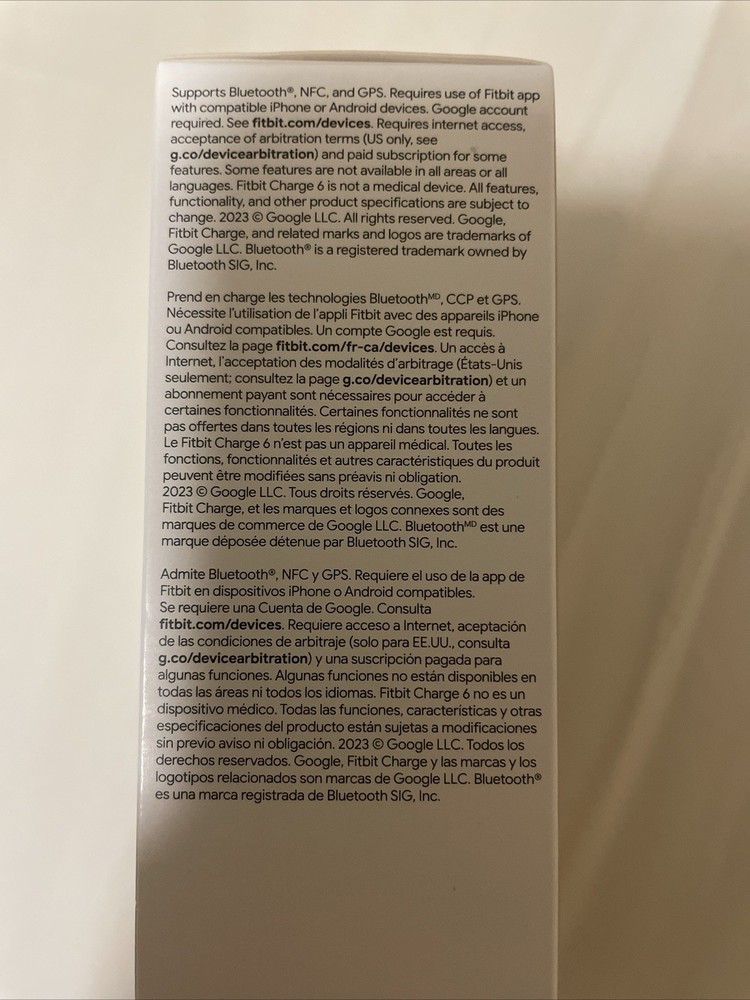 Fitbit Charge 6 White