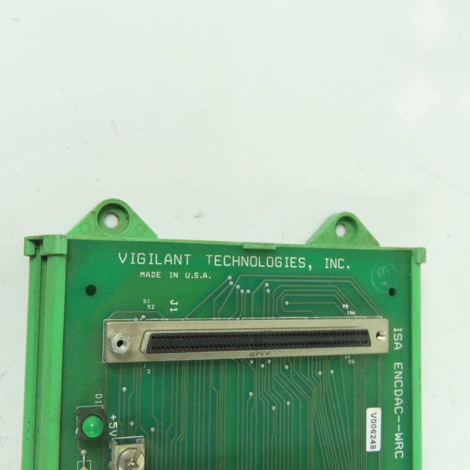 Vigilant Technologies ISA ENCDAC--WRC Circuit Board Assembly