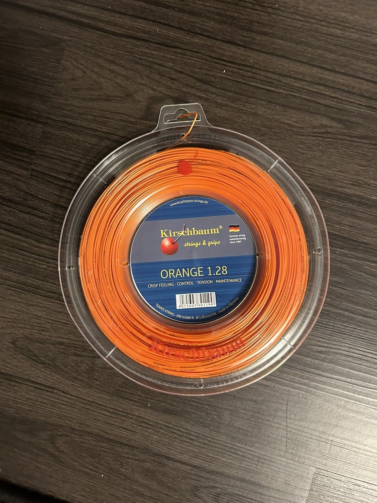Kirschbaum Reel Orange 1.28) 660ft.