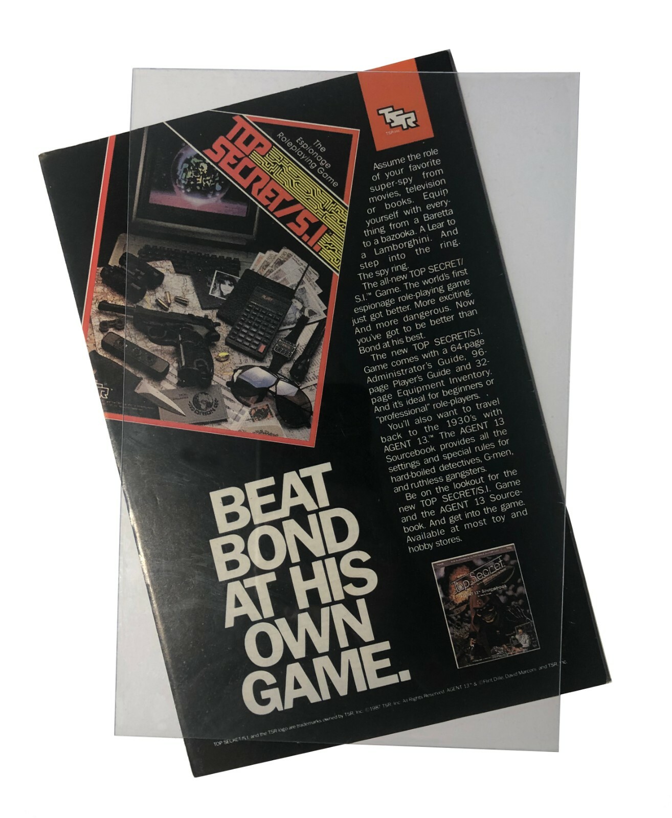 25-pack of Crystal-Clear Comic Clear Backing Boards - Current Age Size