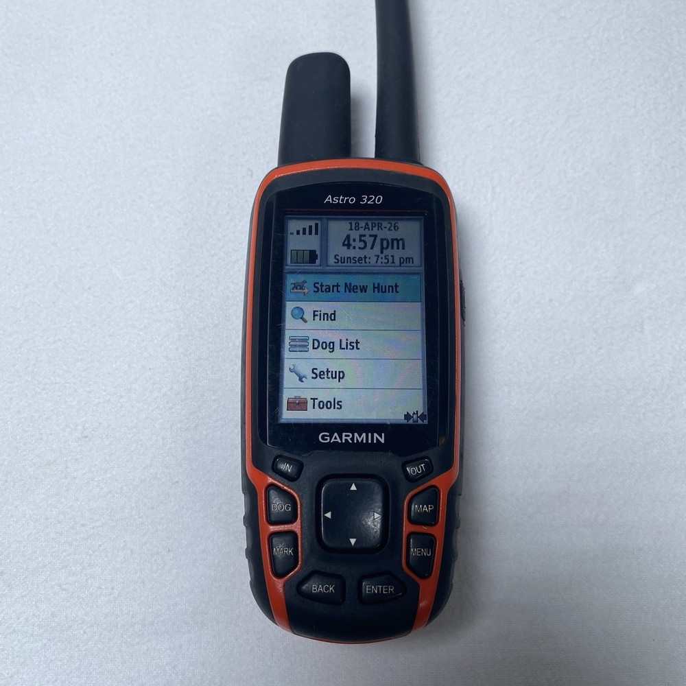 Garmin Astro 320 with DC50 Dog Tracking Collar