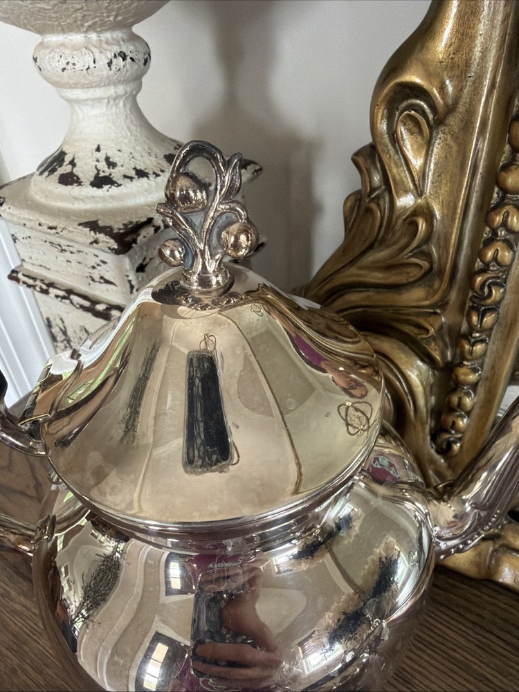 Vintage Birmingham Silver Company 3-Piece Silverplate Set Piece Silver on Copper