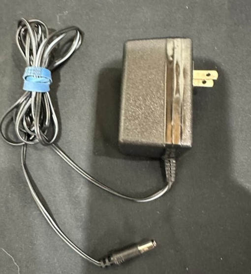 Yellow Rechargeable Spotlight with AC Charge Adapter Camping Boating RV