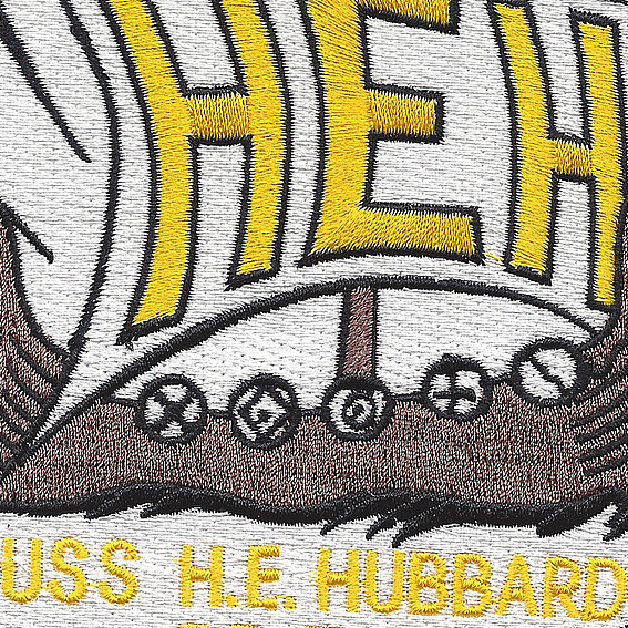 USS H. E. Hubbard DD-748 Destroyer Ship Second Version Patch