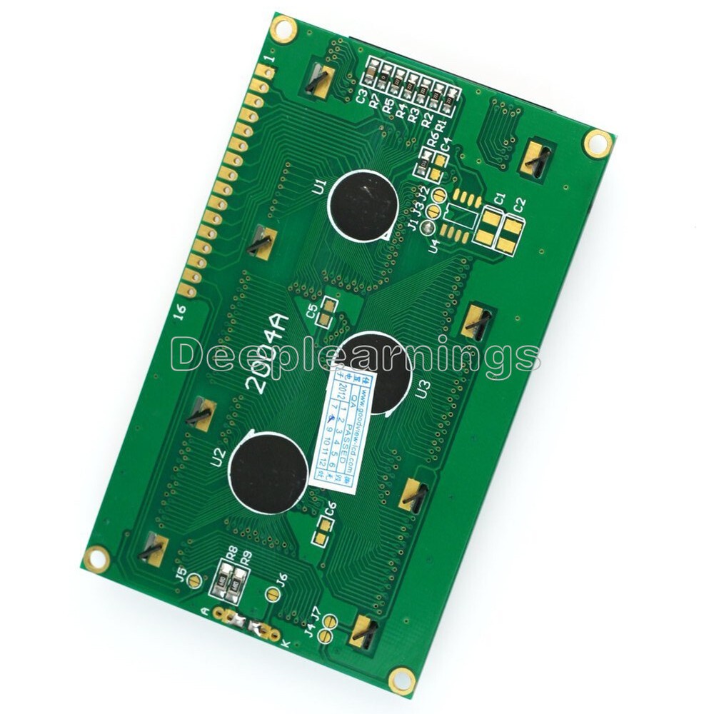 2004 204 20x4 Character LCD Display Module HD44780 Controller Blue Blacklight